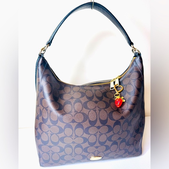Coach signature shoulder bag hobo - Picture 1 of 14